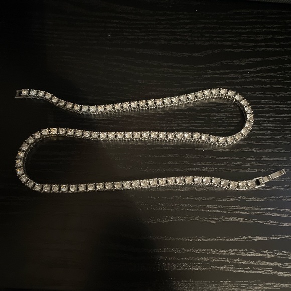 Sterling silver, stainless steel, zinc, alloy … size 24 inches … weight 25 grams - Picture 2 of 2